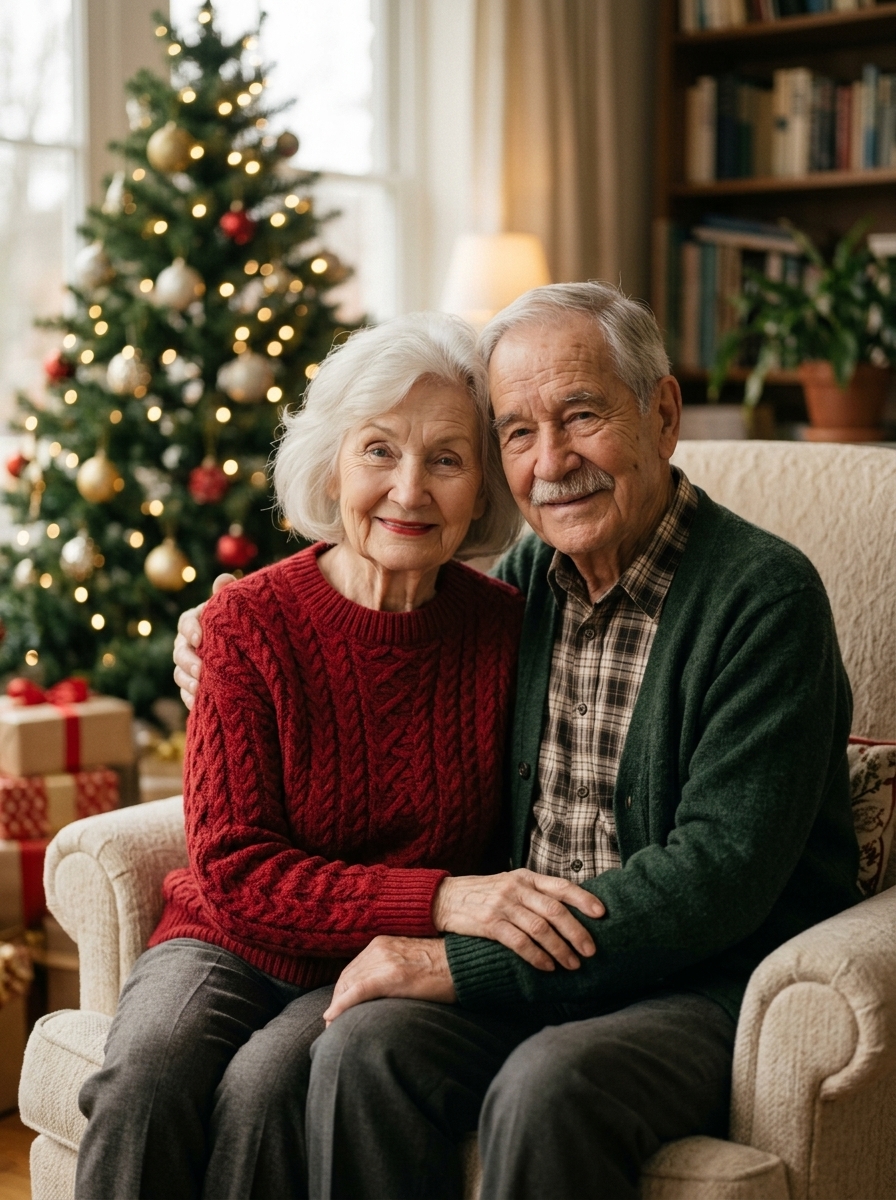 Portrait of Malc & Peggy