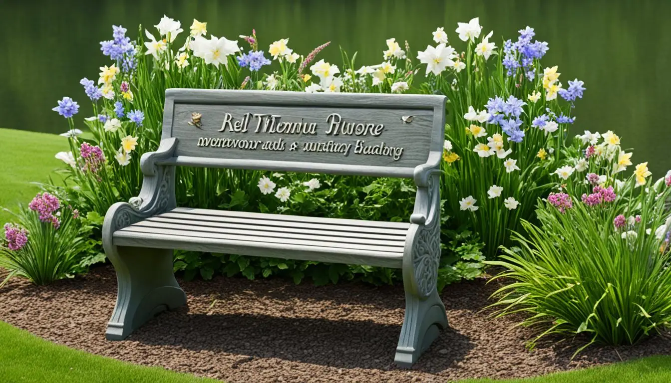 memorial benches